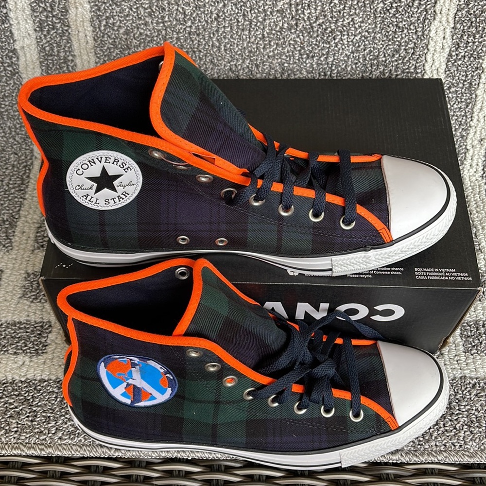 Converse Chuck Taylor All Star Hi Green/Brown/White MENS - Picture 2 of 16
